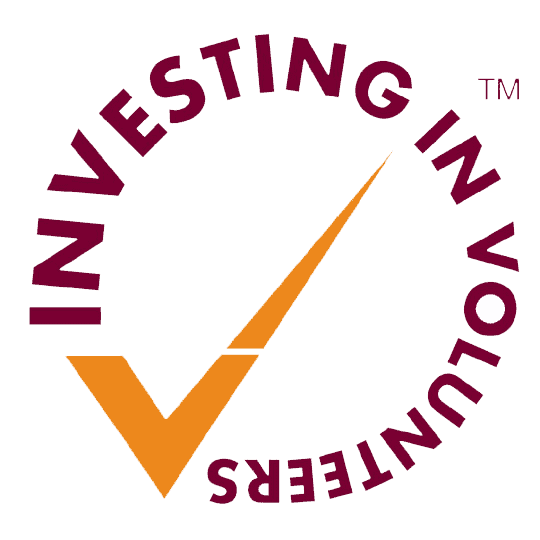 Investing in volunteers logo