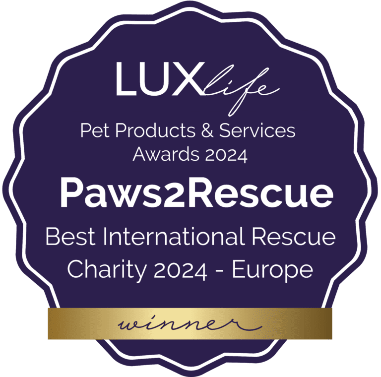 LUXlife Pet Products & Services Awards 2024 WINNERS BADGE